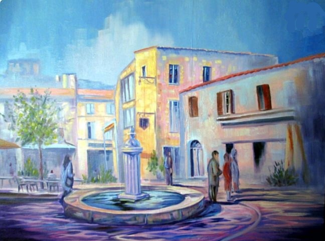 Place P&eacute;liss&egrave;re Bergerac par Pinceaudor