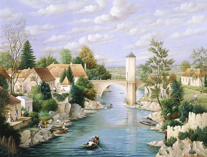 Vieux Pont Orthez par Raphael Toussaint