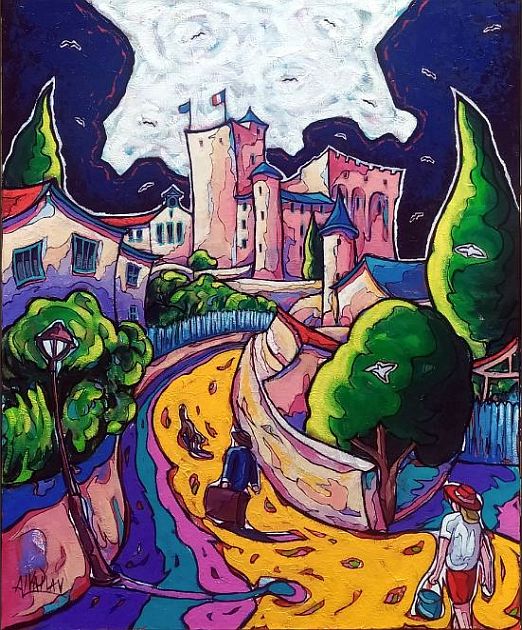 Aurillac château St-Etienne par Alkaplan