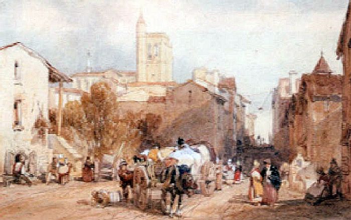 Montferrand by James Duffield Harding