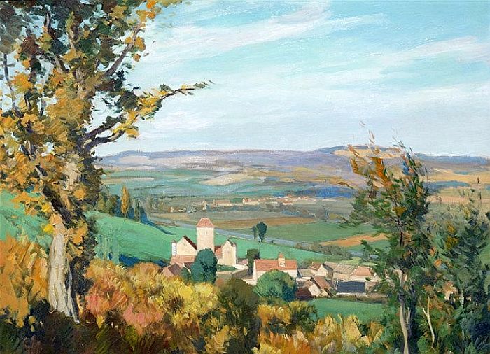 Environs de Montbard par Maurice M&eacute;nardeau