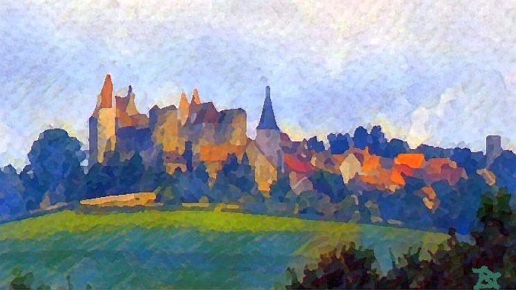 Ch&acirc;teau neuf  par  Dan Kopel