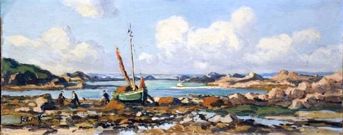 Go&eacute;monier &agrave; Br&eacute;hat par Lucien Seevagen