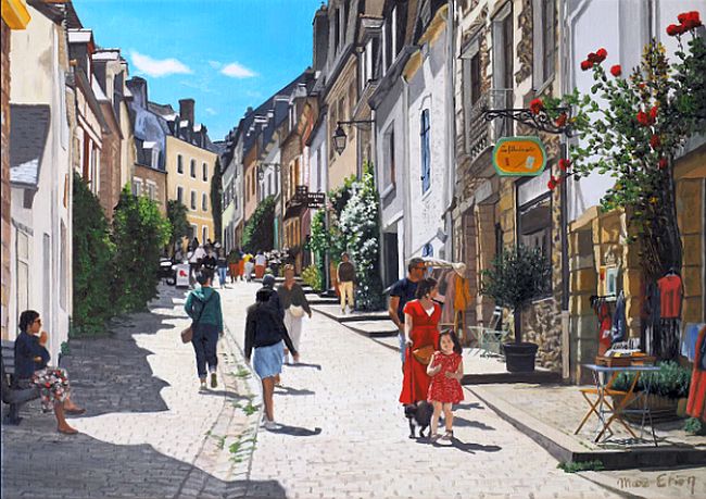 rue du ch&acirc;teau Aurray par Marc Etien