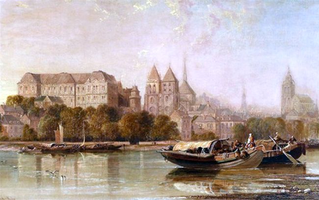 Blois  on the Loire by Arthur Joseph Meadows