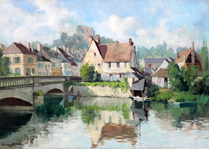 Montoire sur le Loir par Georges Charles Robin