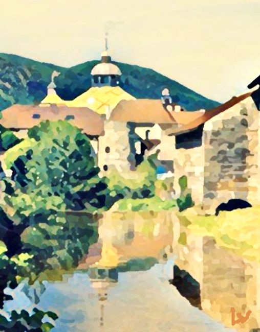 Salins-les-Bains p)ar Laura Voolu