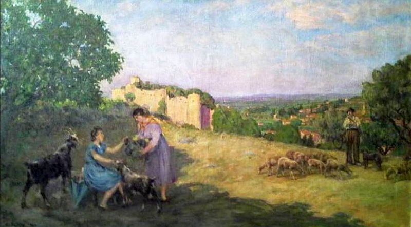 Ch&acirc;teau des Guilhem par Eug&egrave;ne Selmy