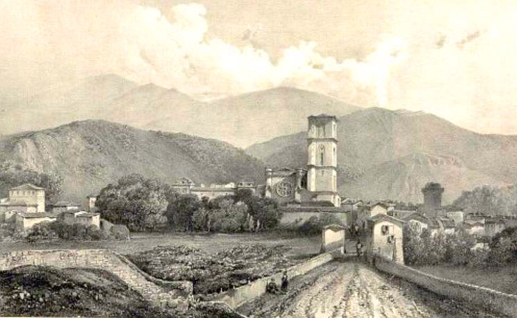 Vue Lod&egrave;ve 19e