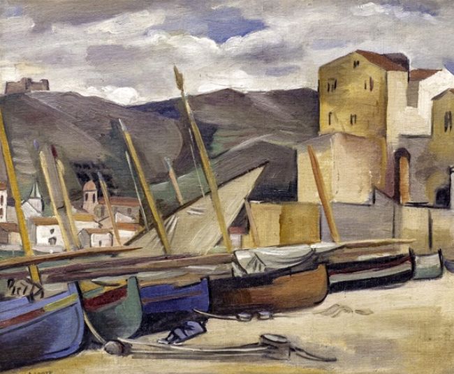 Collioure par Andr&eacute; Lhote