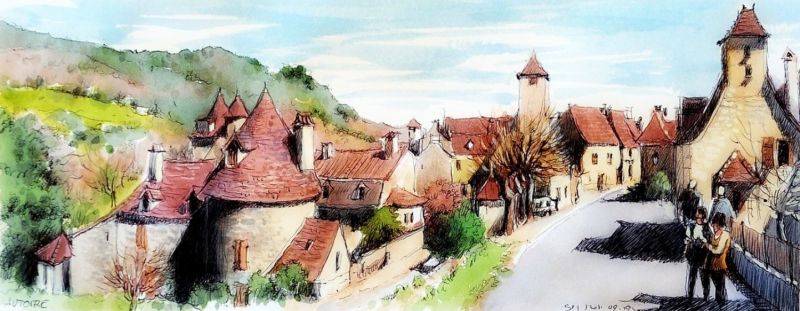 Autoire par Guy Moll
