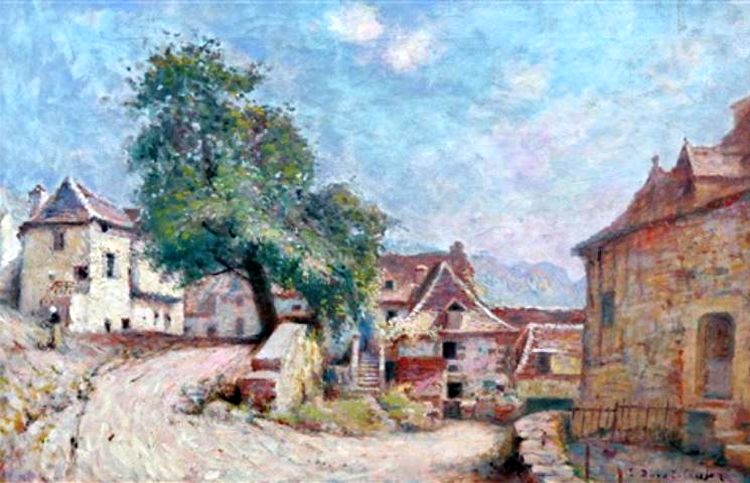 Village d'Autoire par L&eacute;on Duval-Gozlan