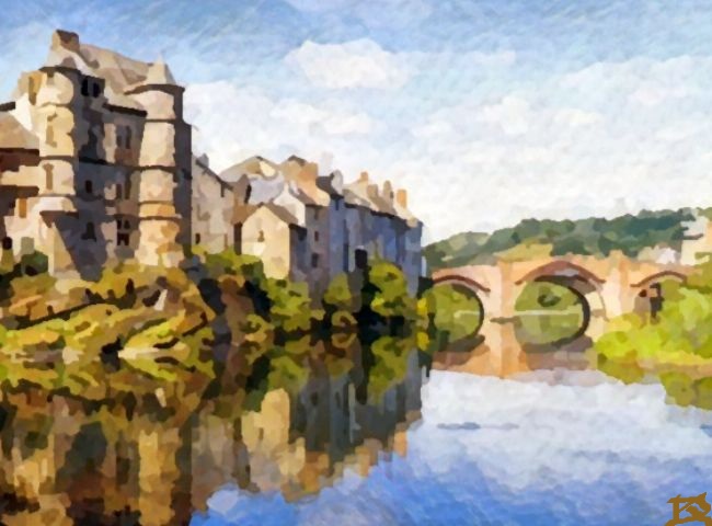 Rodez, le Lot par Dan Kopel