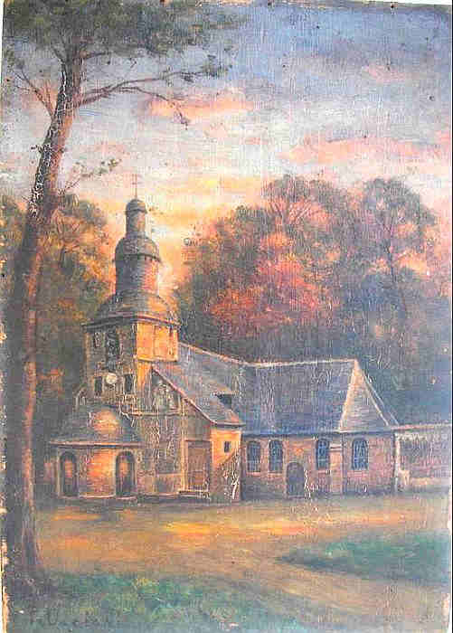 La chapelle Notre-Dame-de-Gr&acirc;ce &agrave; Honfleur par Pierre Ucciani