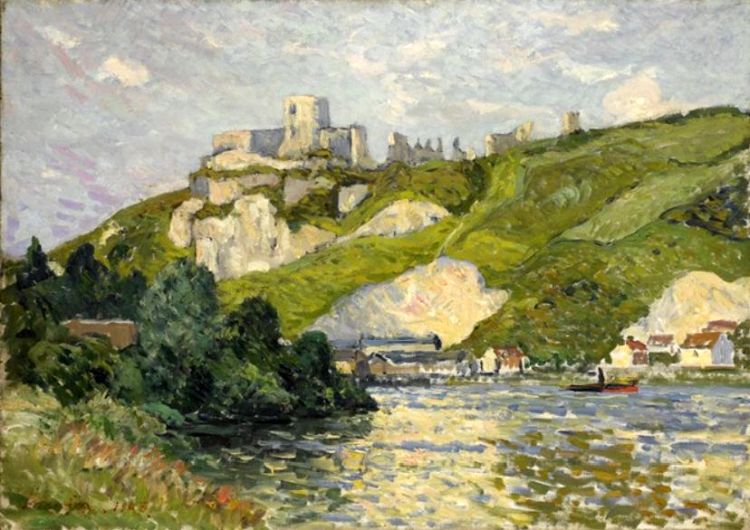 Ch&acirc;teau Gaillard par Maxime Maufra