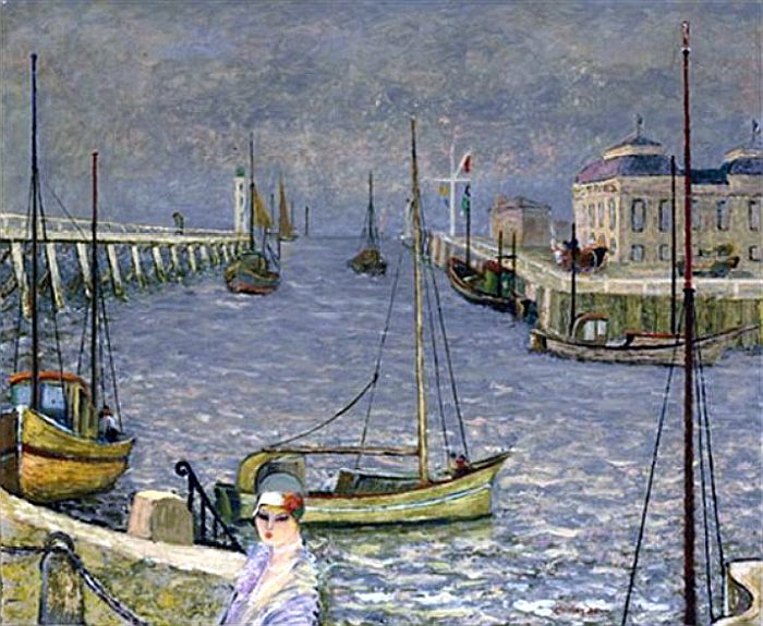 Trouville, cures marines par Ramon Diley