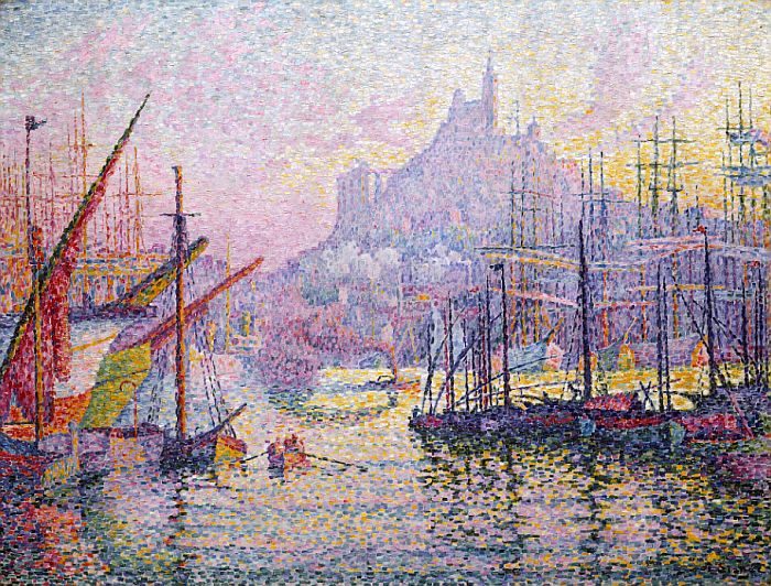 La bonne m&egrave;re par Paul Signac