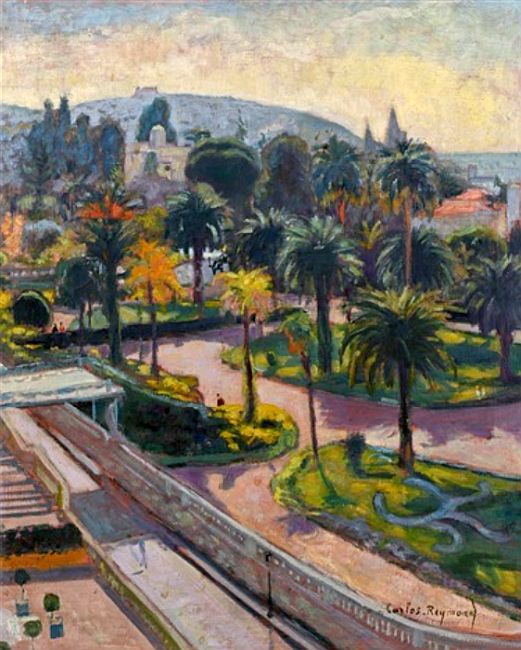 Parc &agrave; Cimiez par Carlos Reymond