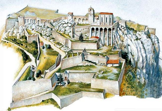 Citadelle de SIsteron par    Jean Benoit H&eacute;ron