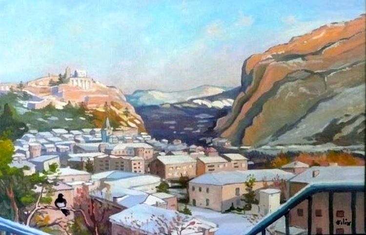 Citadelle de SIsteron par    F&eacute;lix Lyon