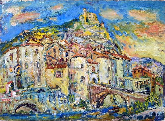 Entrevaux par Berthe Sourdillon