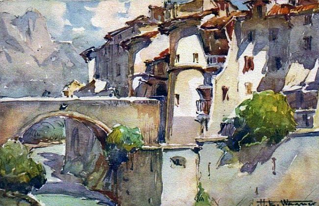 Entrevaux par Hans Jorg Wagner