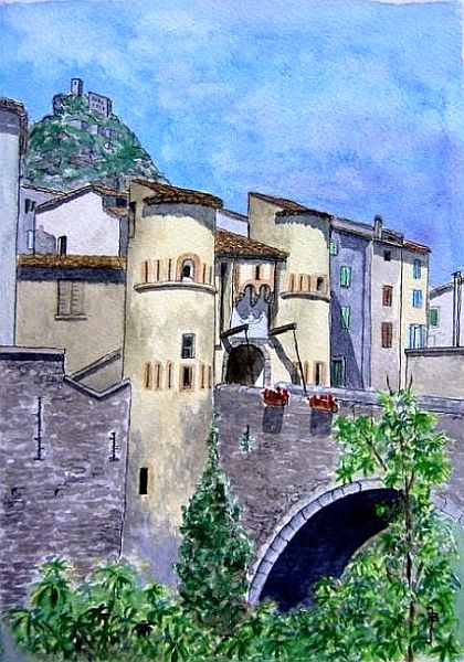Entrevaux par Jacques Bonnet