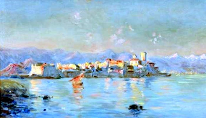 Vue d'Antibes par Julien Gagliardini