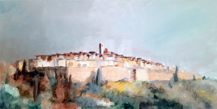 Saint Paul de Vence par  Paul Lebrun