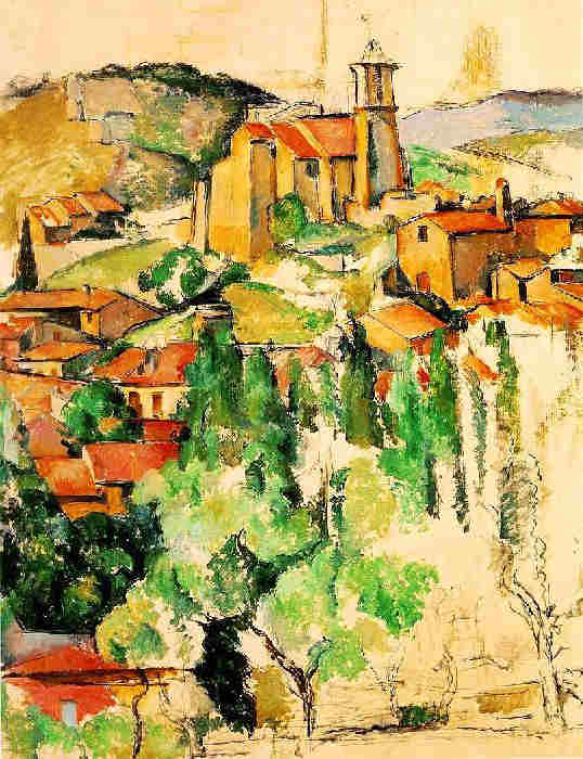 Gardanne par Paul C&eacute;zanne