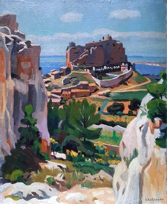 paysage aixois par Graziani