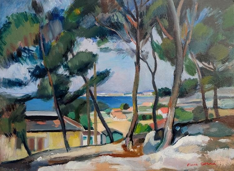 paysage aixois par Graziani