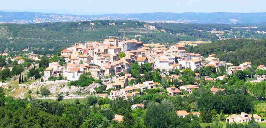 Vue de Cabri&egrave;s