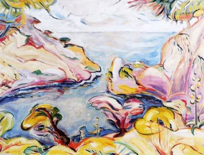  Calanque &agrave; La Ciotat  par Othon Frisz