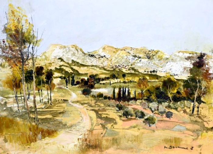Plaine des Alpilles par Michel Jouenne
