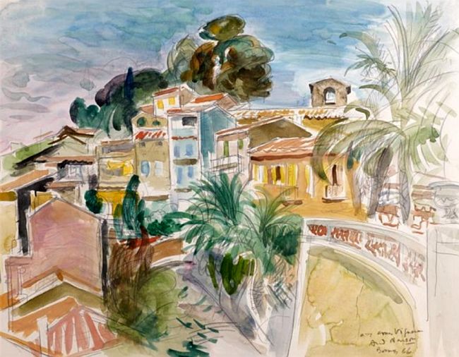 Bormes les Mimosas par Andr&eacute; Planson