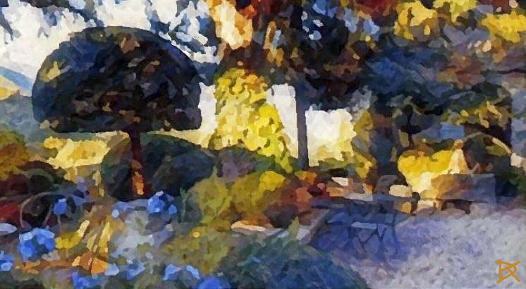 Terrasse ardin de La Louve par Dan Kopel