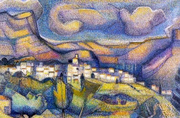 Village proven&ccedil;al par Georges Zelter