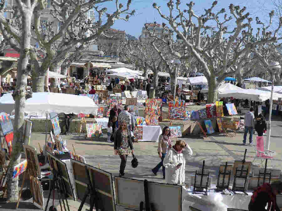 Brocante du panti&eacute;ro &agrave; Cannes