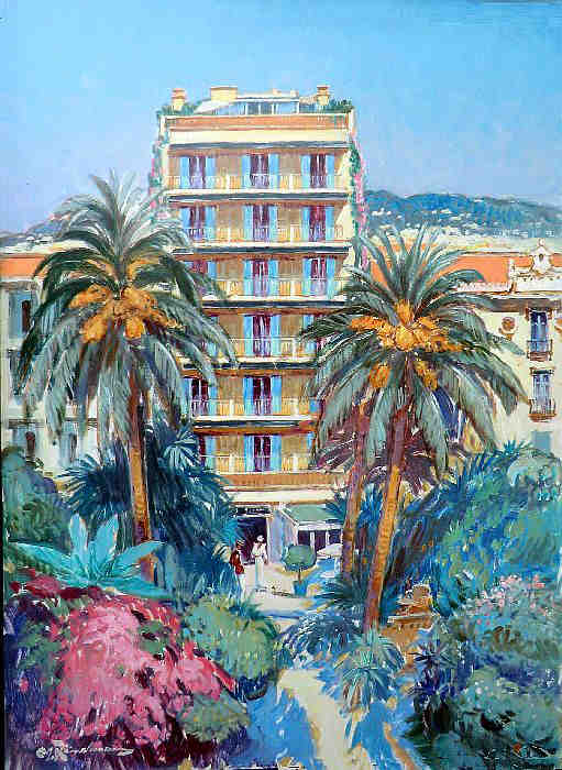 hotel de Provence, Cannes par Martin Lindenau
