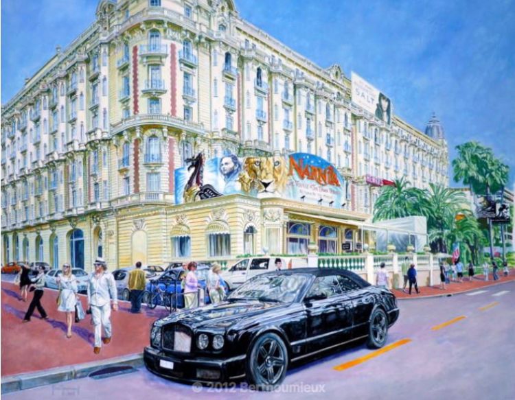 Palais festivals et colline du Suquet par Dan Kopel