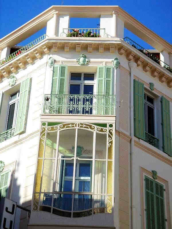 immeuble  rue d'Antibes Cannes