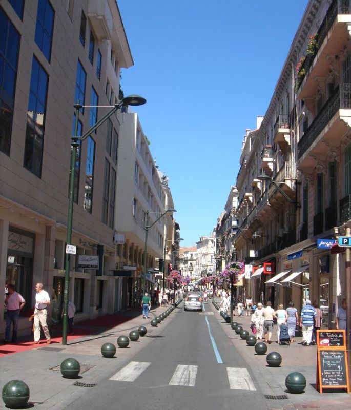 rue d'Antibes, Cannes