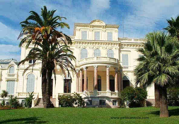Villa  Rothschild, m&eacute;diatheque de Cannes