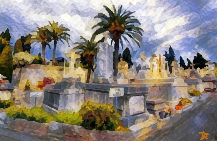 Cimeti&egrave;re du Grand Juas Cannes par Dan Kopel