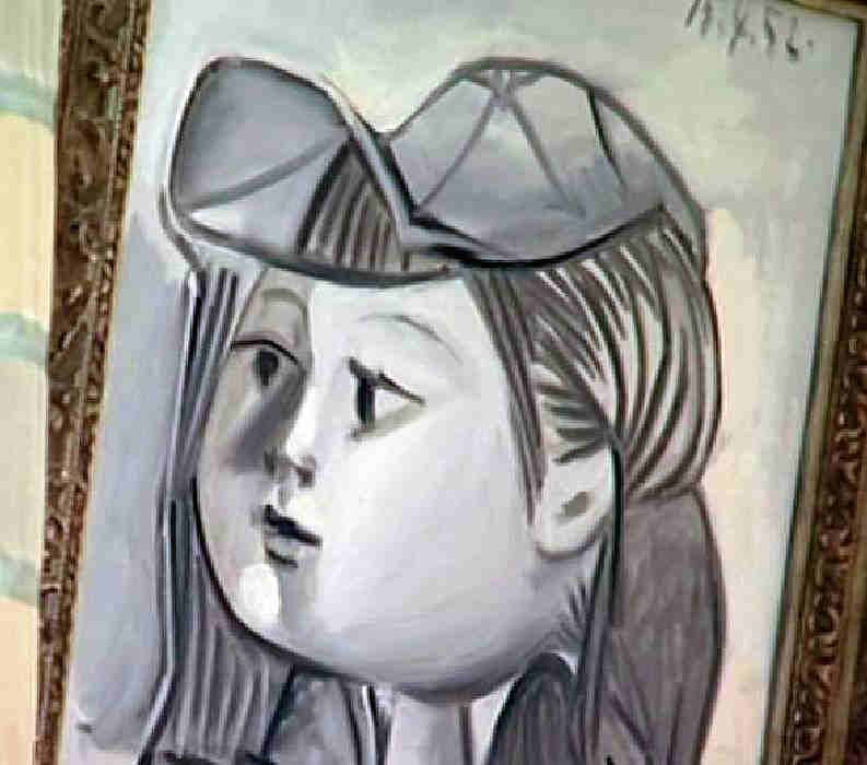 Marina Picasso par Pablo Picasso