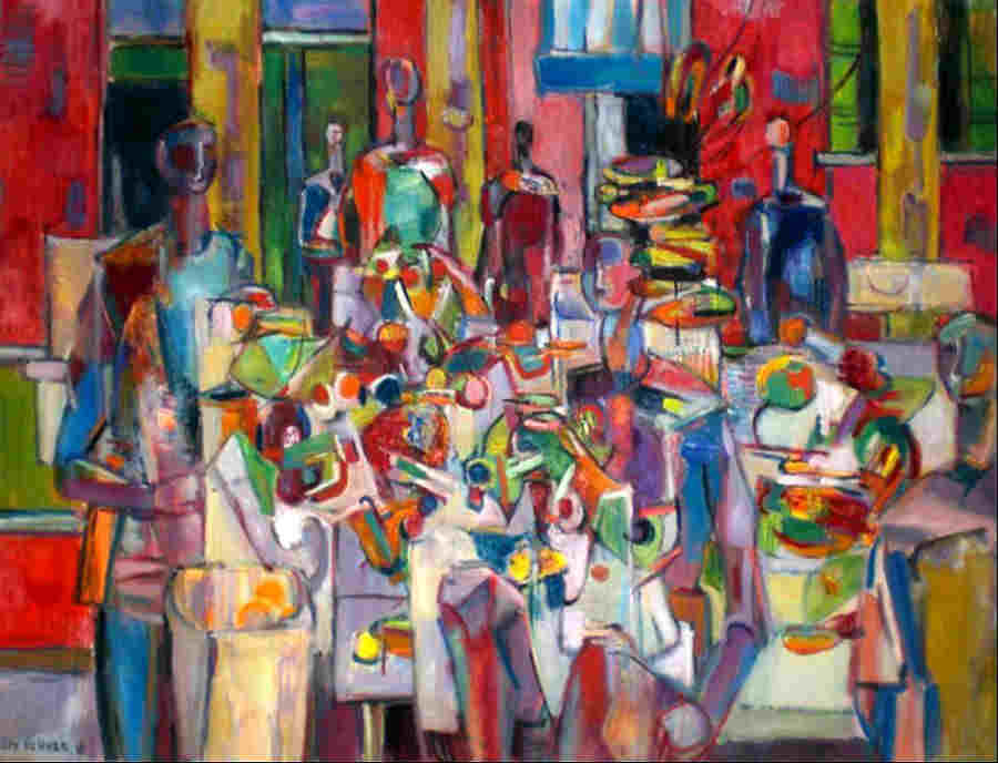 Au march&eacute;  Forville par Claude Schurr