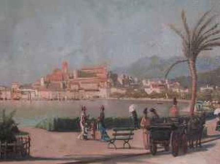 La Croisette Cannes, belle &eacute;poque