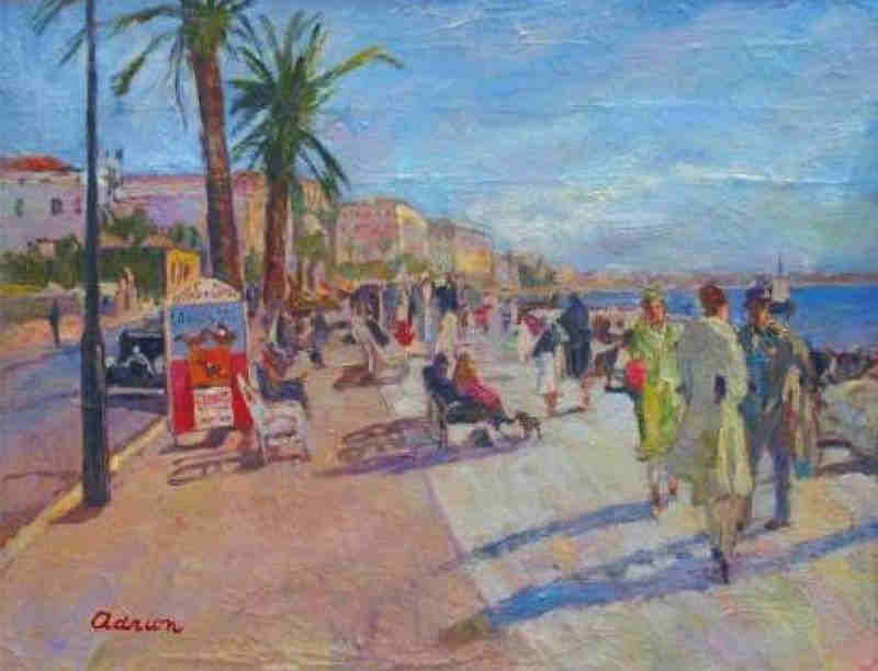 La Croisette, Cannes par Lucien Adrion