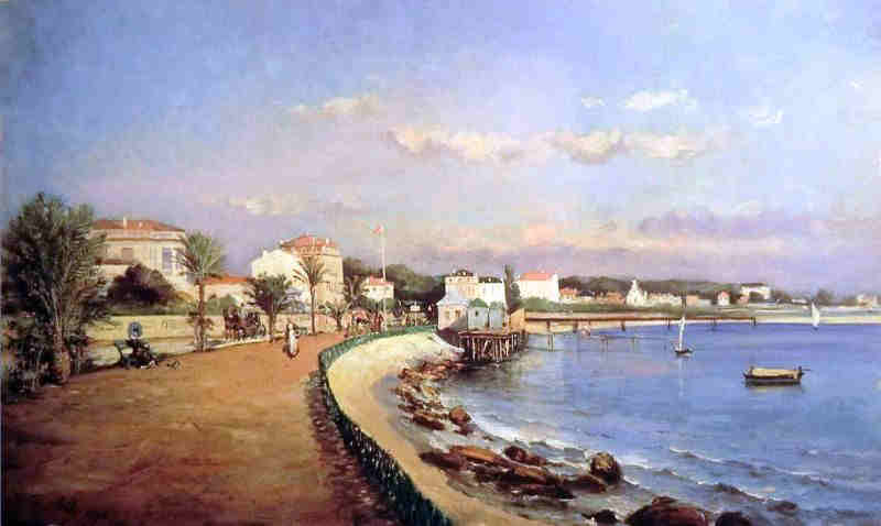 Hotel de la plage, Cannes par Edouard Michelin